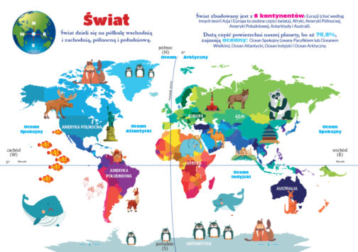 ATLAS ŚWIATA DLA DZIECI