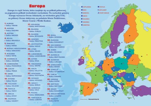 ATLAS EUROPY DLA DZIECI