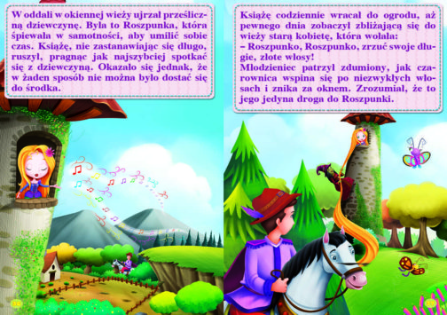 ULUBIONE BAJECZKI KRÓLEWNA ŚNIEŻKA ROSZPUNKA