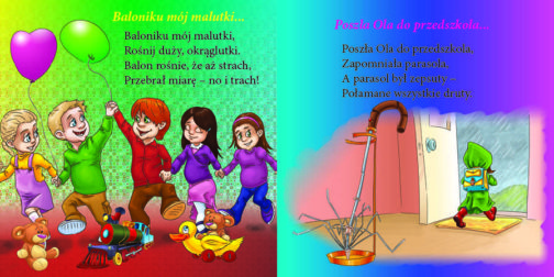 RYMOWANKI DLA DZIECI - BALONIKU MÓJ MALUTKI