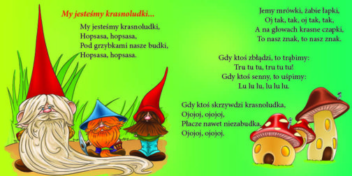 RYMOWANKI DLA DZIECI - MY JESTEŚMY KRASNOLUDKI