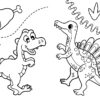 100+ KOLOROWANEK:  DINOZAURY - obrazek 3